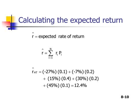 are discount rates and expected rates of reutrn different